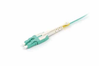 High Density LC/MPO Duplex Pull-Tap Patch Cord
