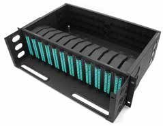 1U – 4U Modular MPO-LC Distribution Frame